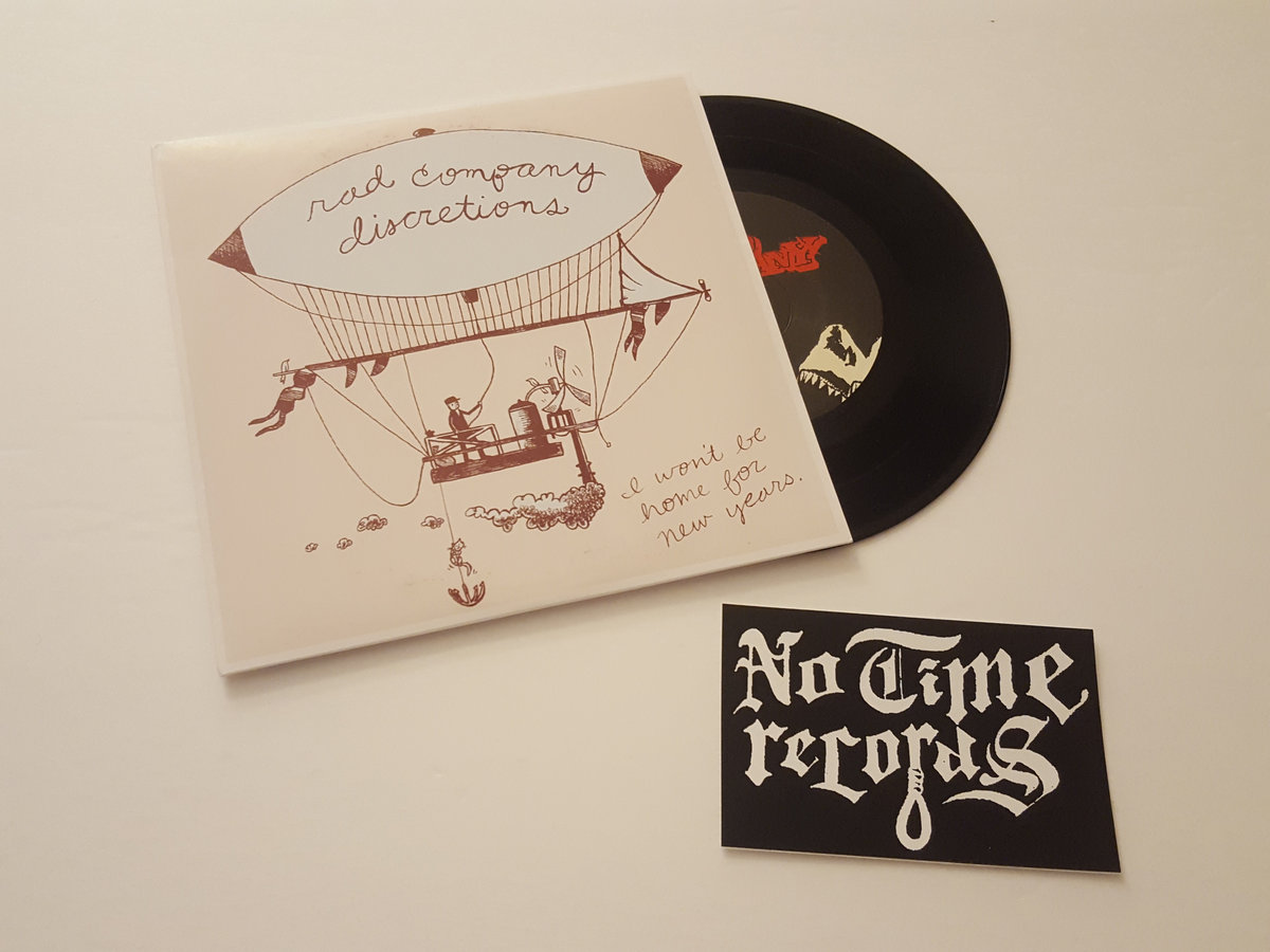 Rad Company / Discretions - I Wont Be Home For New Years 7"