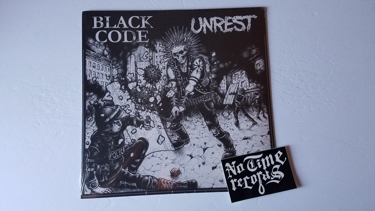 BLACK CODE / UNREST - Split 12"