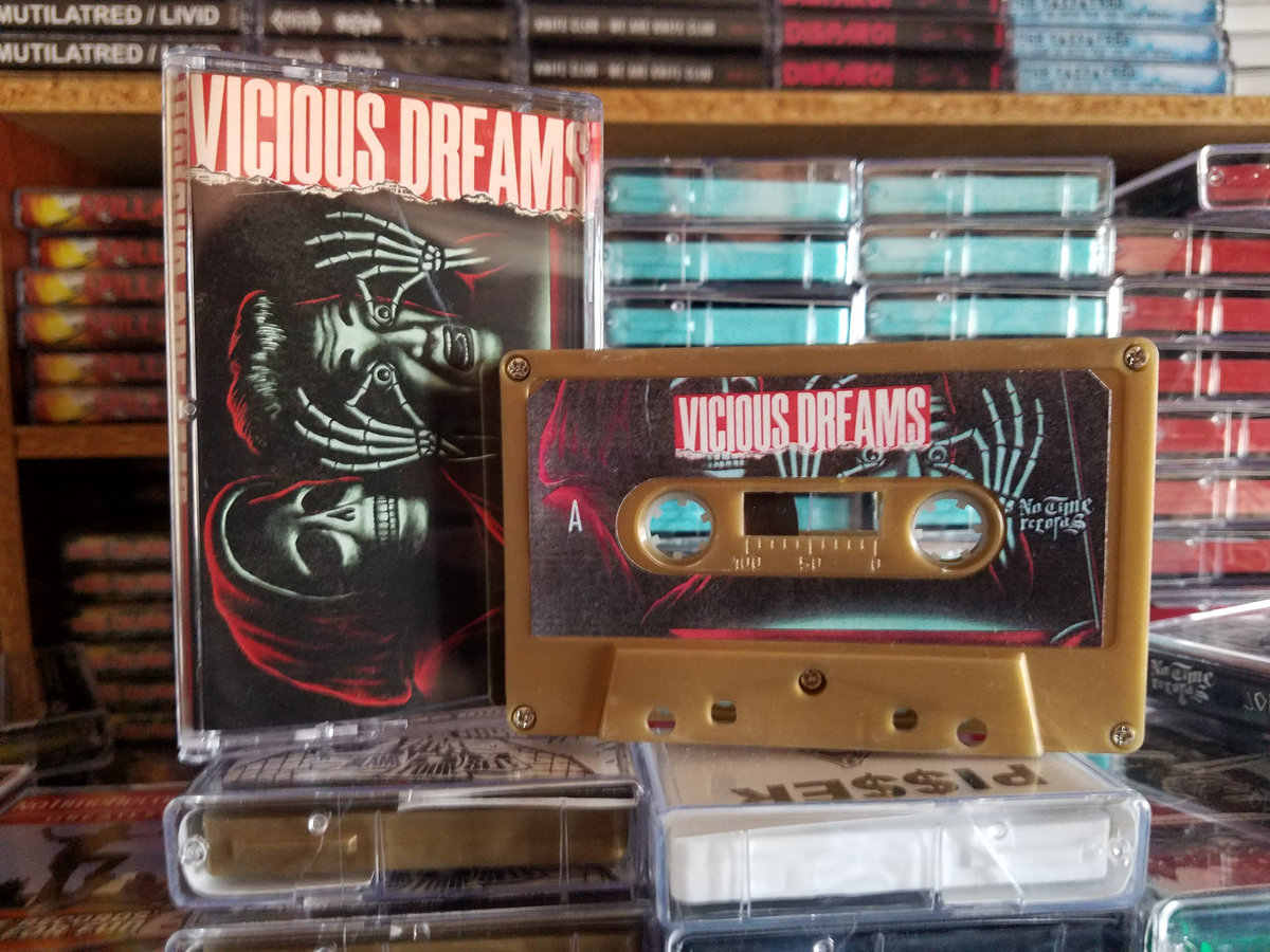 Vicious Dreams - S/T Cassette - Gold - Click Image to Close