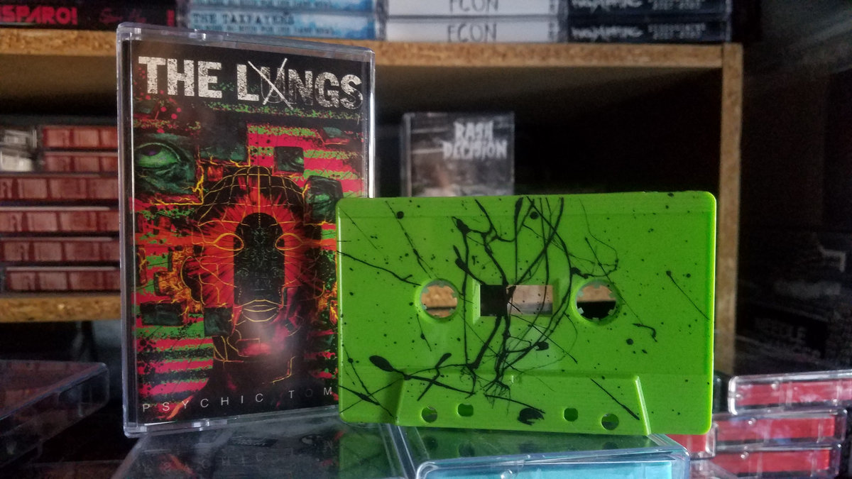 The Lungs - Psychic Tombs Cassette - Green