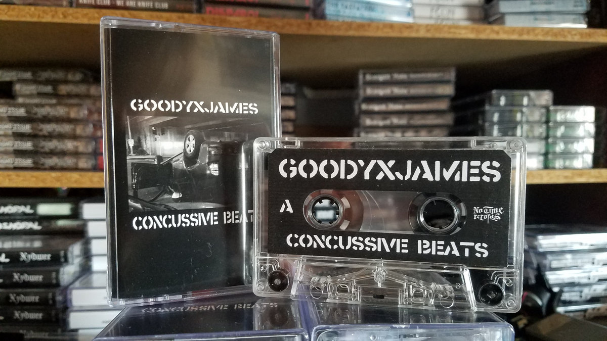 GoodyxJames - Concussive Beats Cassette - Click Image to Close