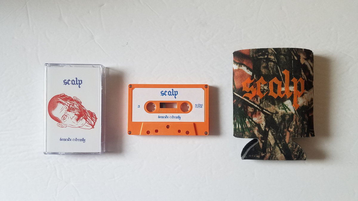 SCALP - DOMESTIC EXTREMITY Cassette + Koozie