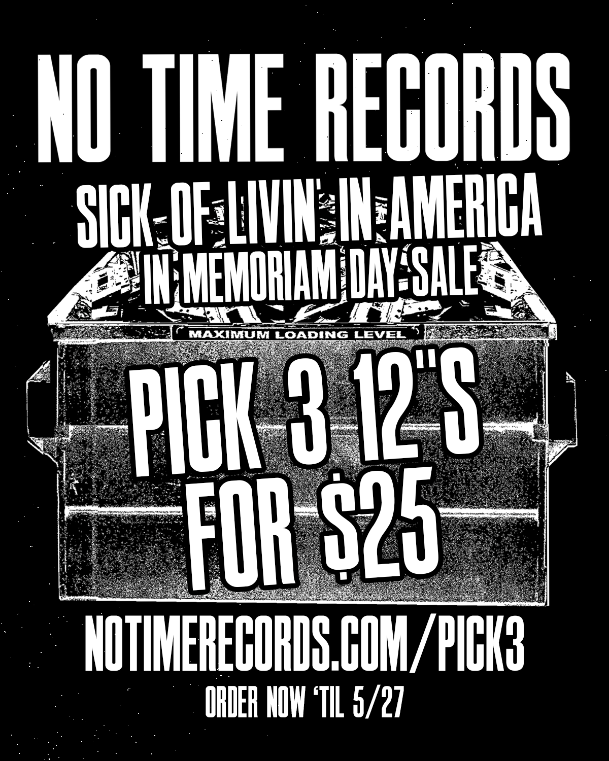 Pick 3 Records for $25!
