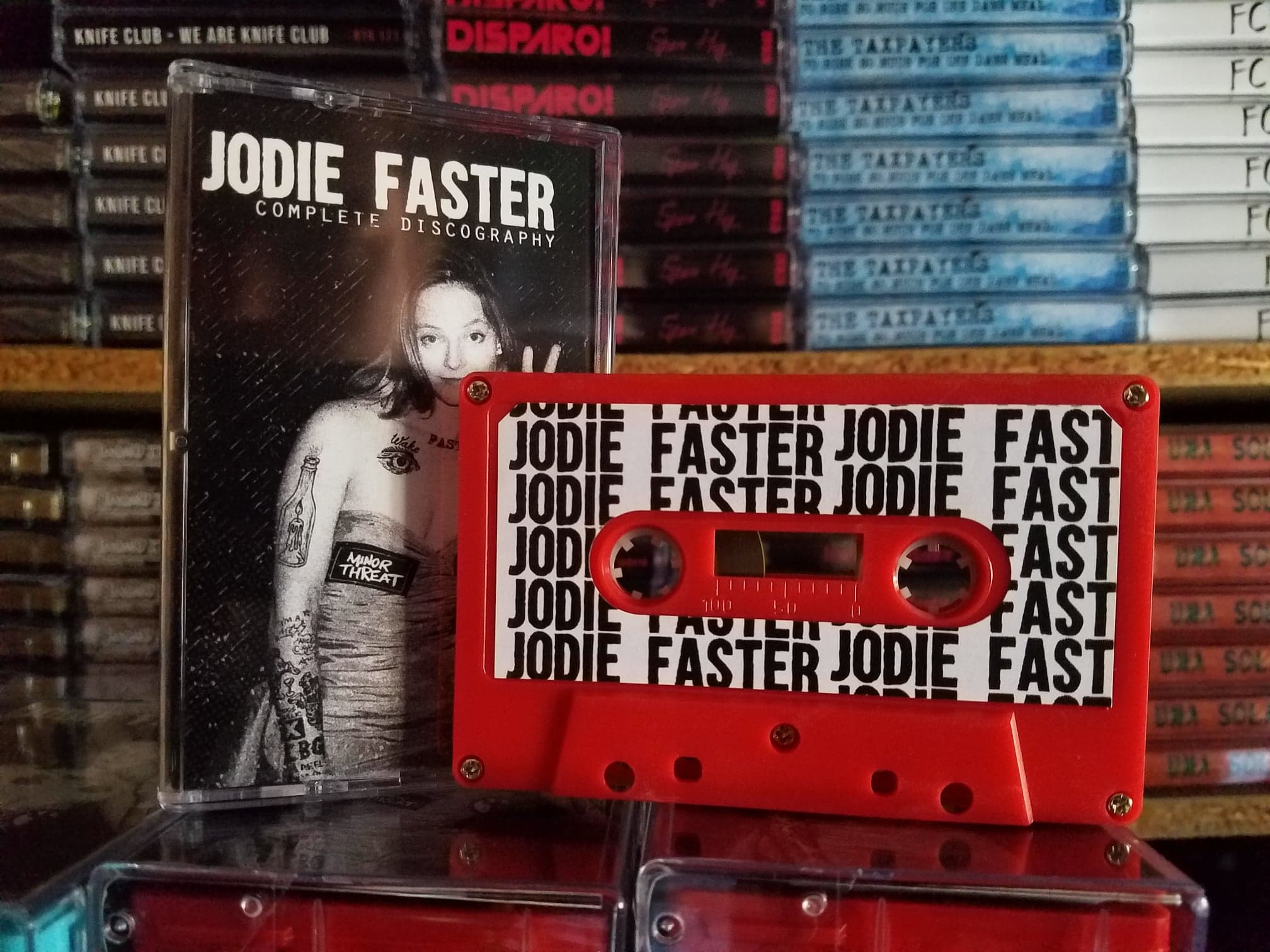 Jodie Faster - COMPLETE DISCOGRAPHY Cassette - Red