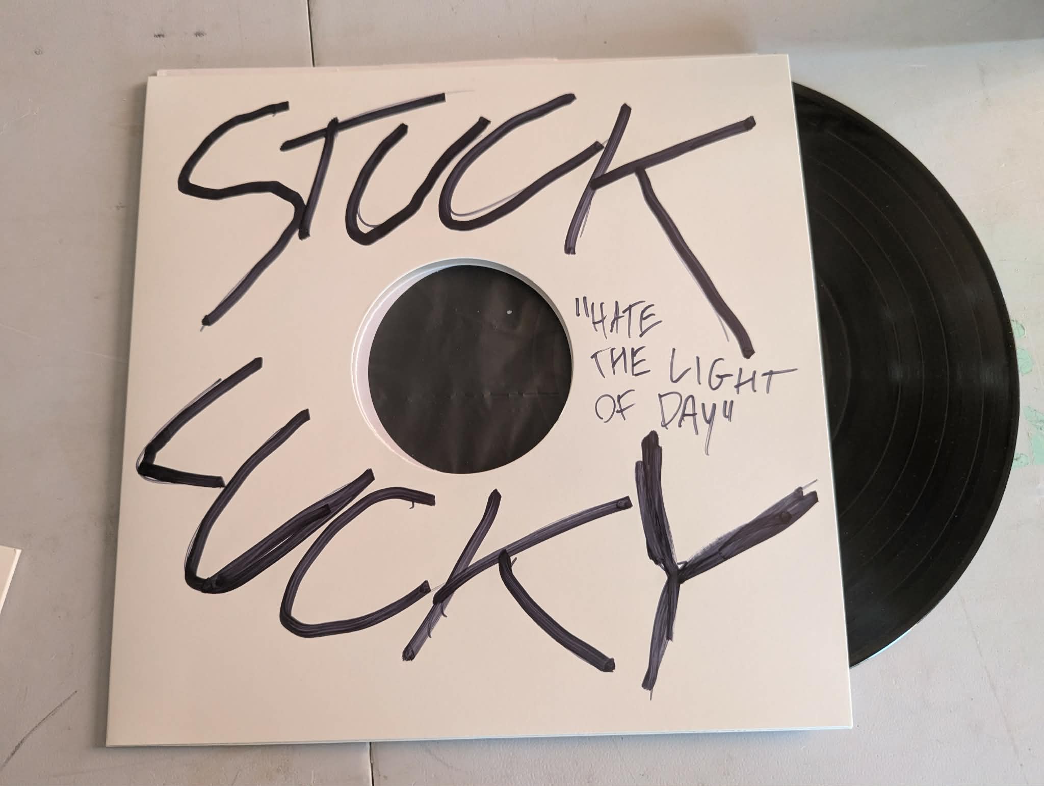 Stuck Lucky - Hate The Light of Day 12" [TEST PRESS]