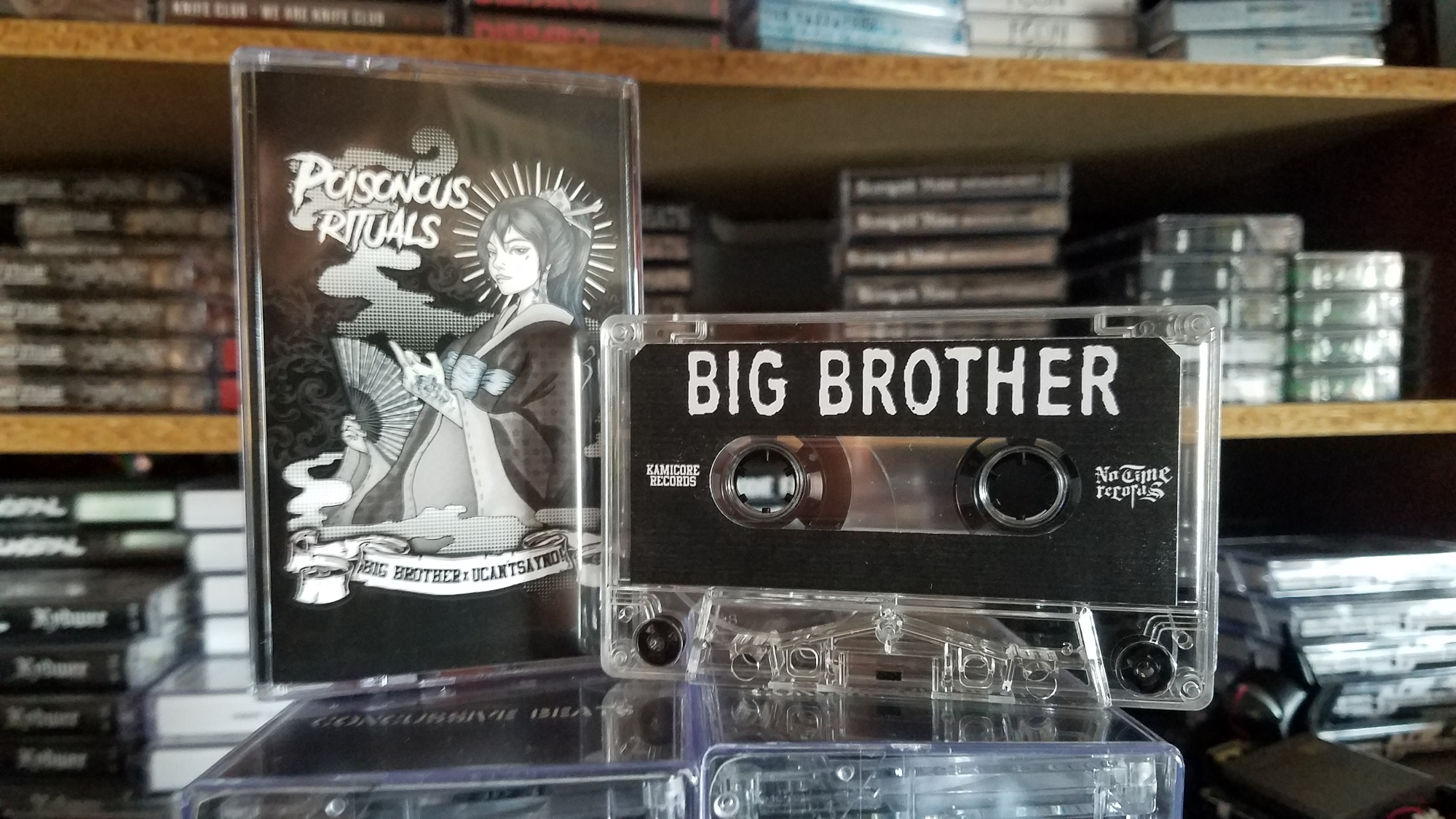 Big Brother / UCAN'TSAYNO! - Poisonous Rituals Cassette - Clear