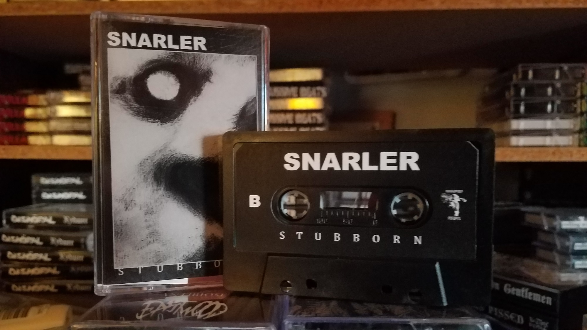 SNARLER - STUBBORN Cassette - Black