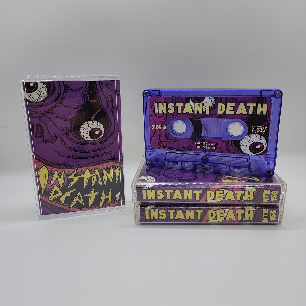 Instant Death - Discography Cassette - Purple