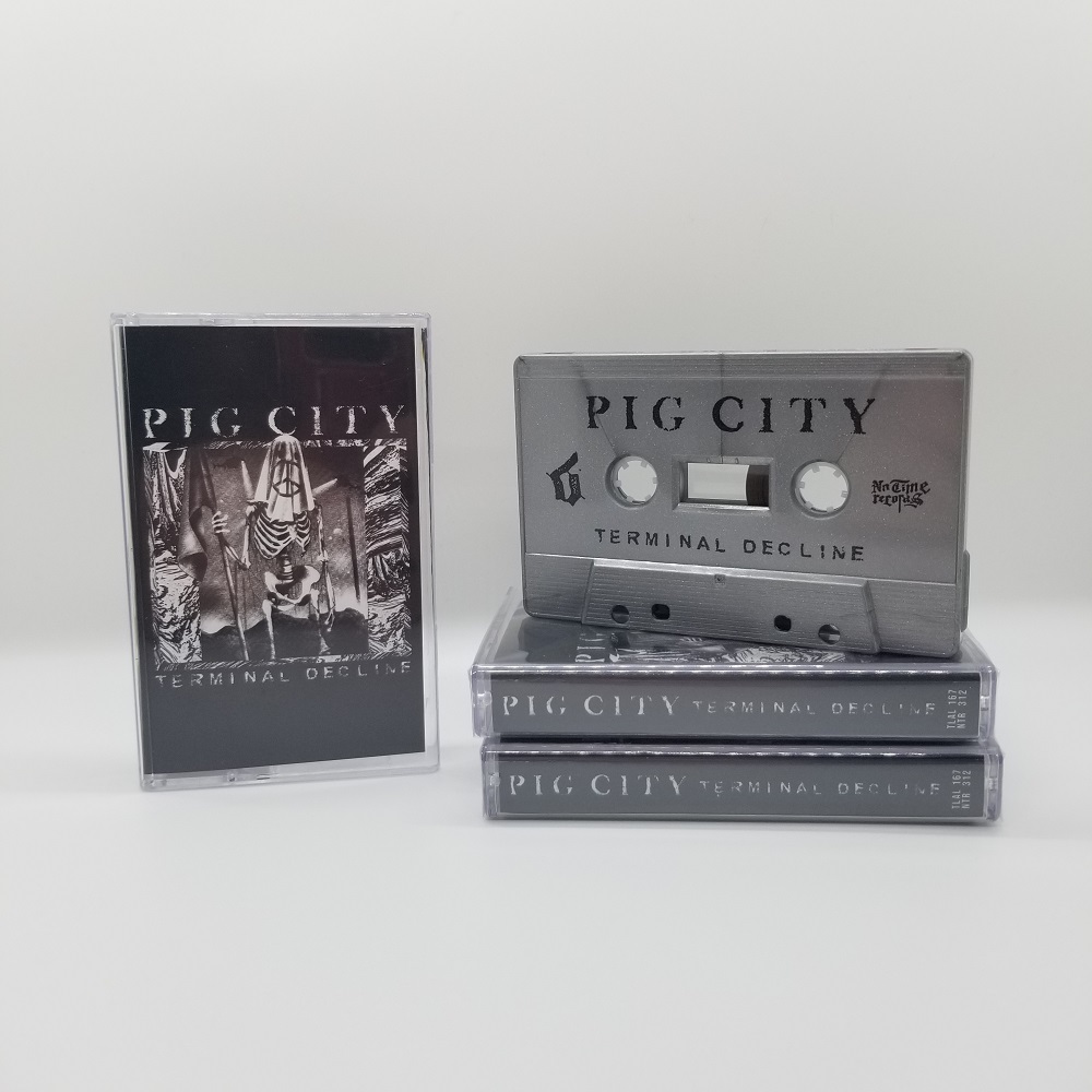Pig City - Terminal Decline Cassette - Silver