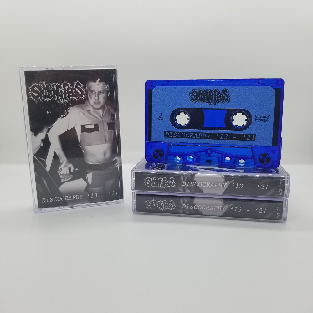 SNIPING PIGS - Discography '13 - '21 Cassette - Blue