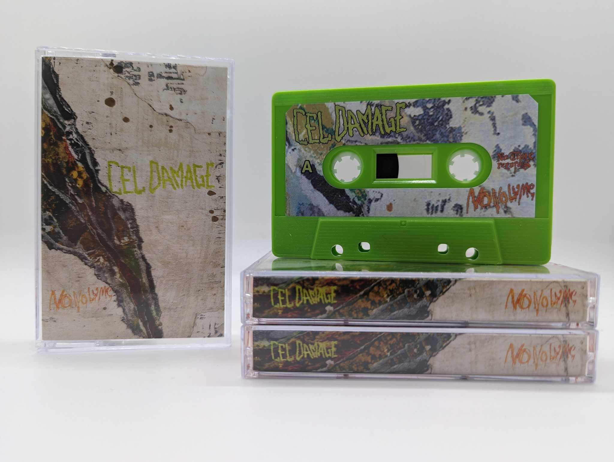 Cel Damage - No Volume Cassette (GREEN)