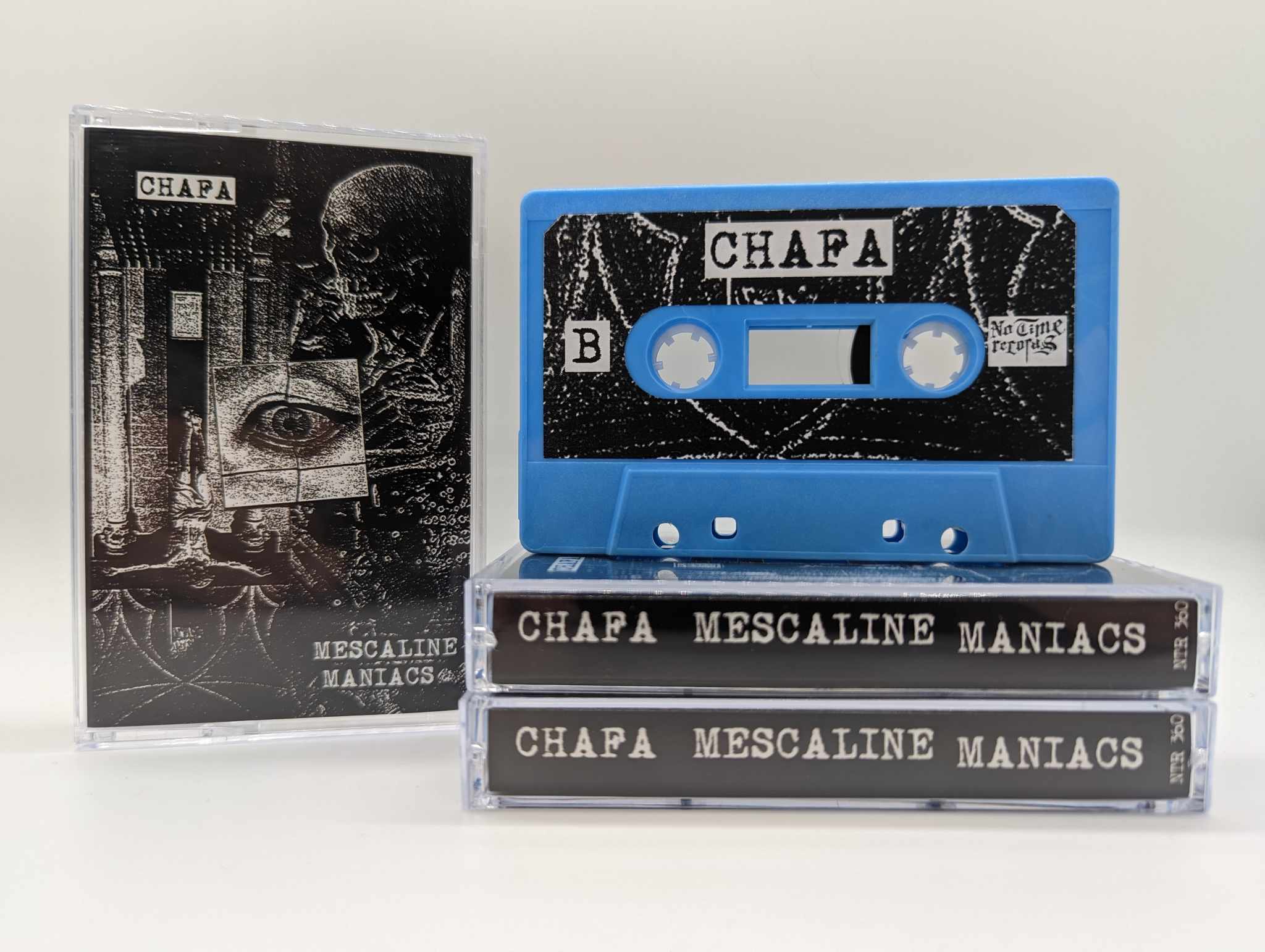 Mescaline Maniacs / CHAFA - Split Cassette (BLUE)