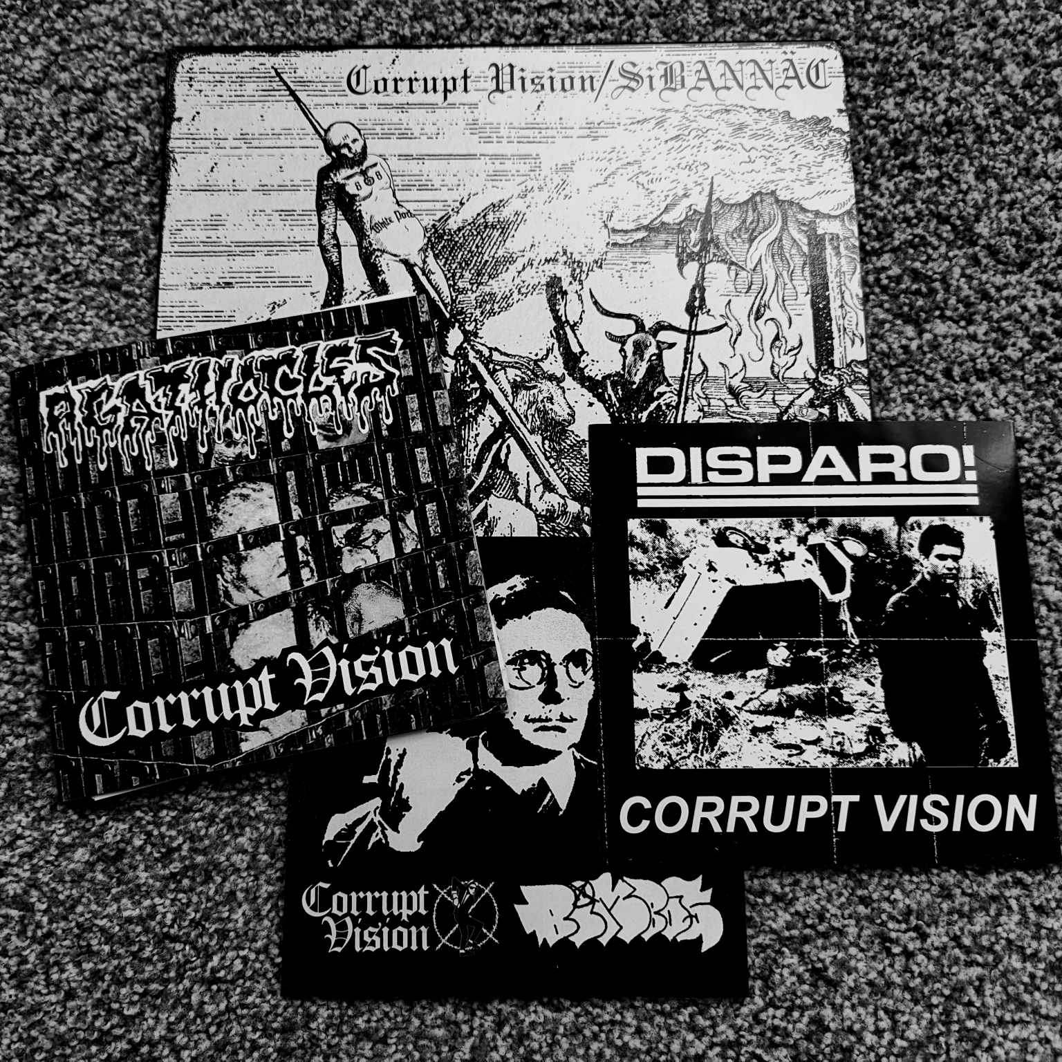 Corrupt Vision - Split Vinyl Collection