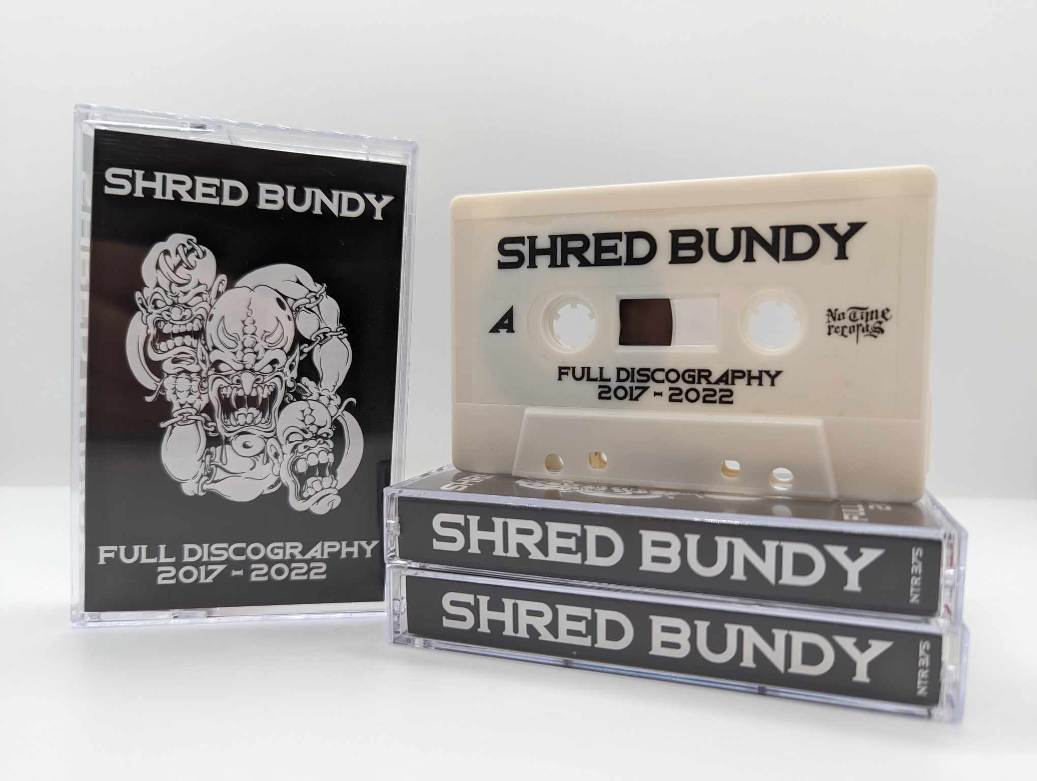 Shred Bundy - Full Discography Cassette (WHITE)