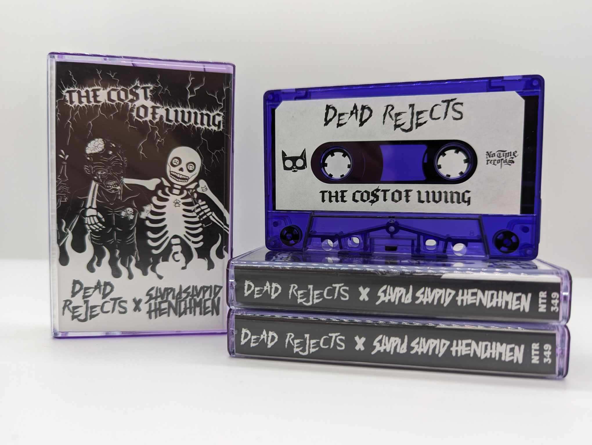 Dead Rejects / Stupid Stupid Henchmen - Split Cassette [PURPLE]
