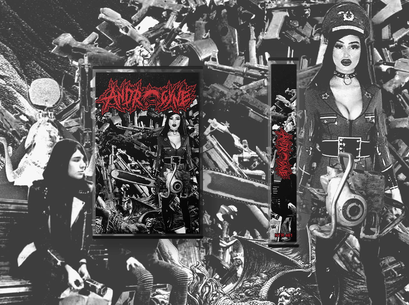 Androgyne - S/T Cassette [RED]