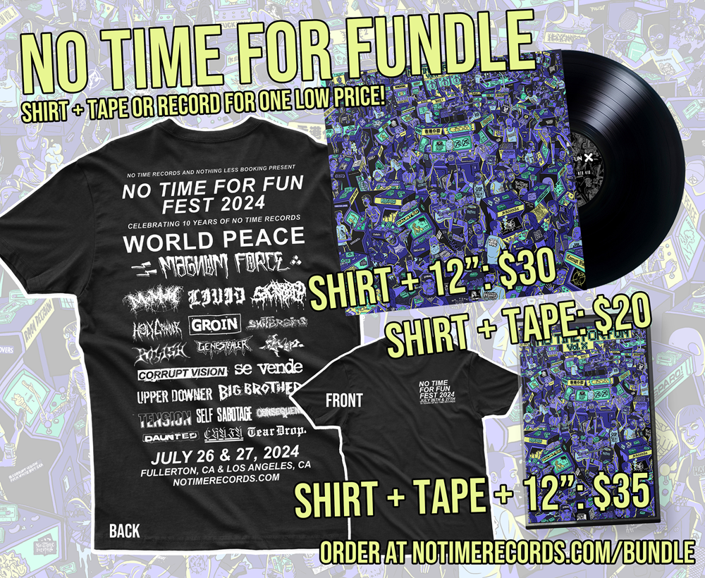 No Time For Fundle [LARGE SHIRT] - Click Image to Close