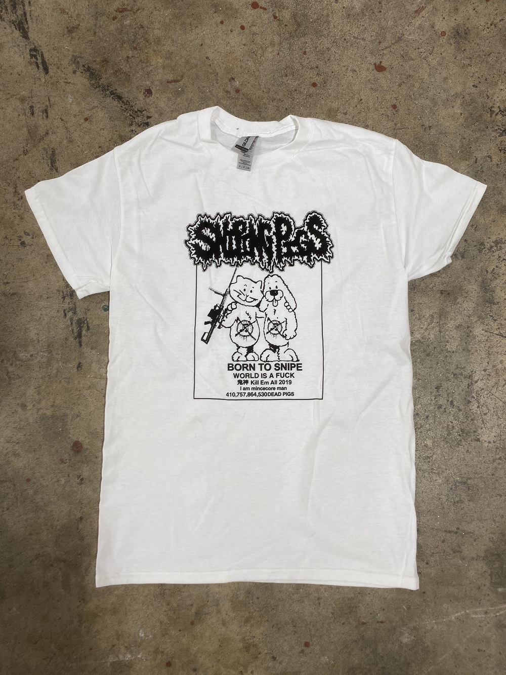 Sniping Pigs - Born To Snipe Shirt (SMALL)