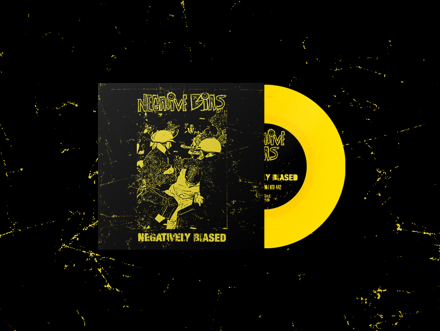 NEGATIVE BIAS - Negatively Biased 7" [SOLID YELLOW]