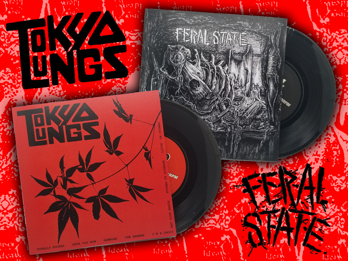 Toyko Lungs / Feral State - Split 7"