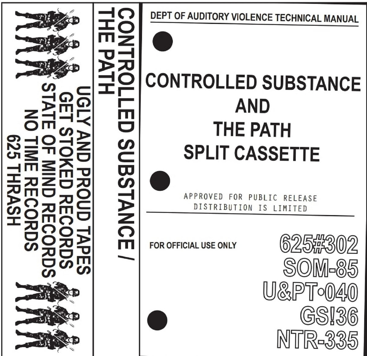 Controlled Substance / The Path - Split Cassette
