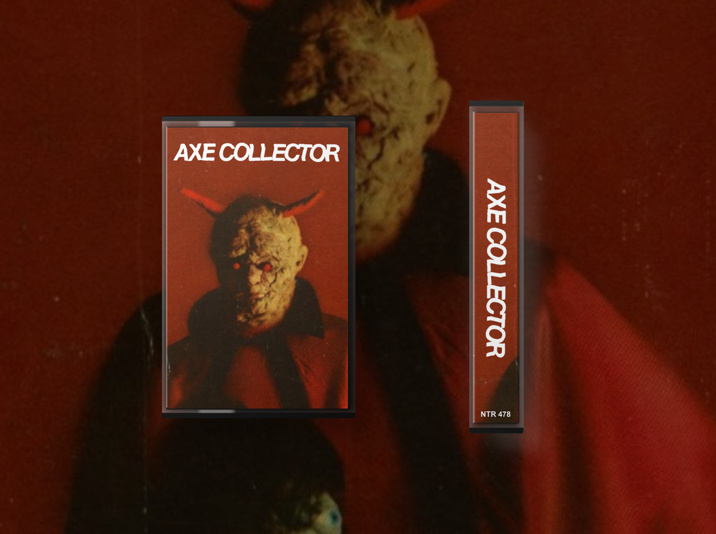 AXE COLLECTOR - S/T Cassette [RED/WHITE]