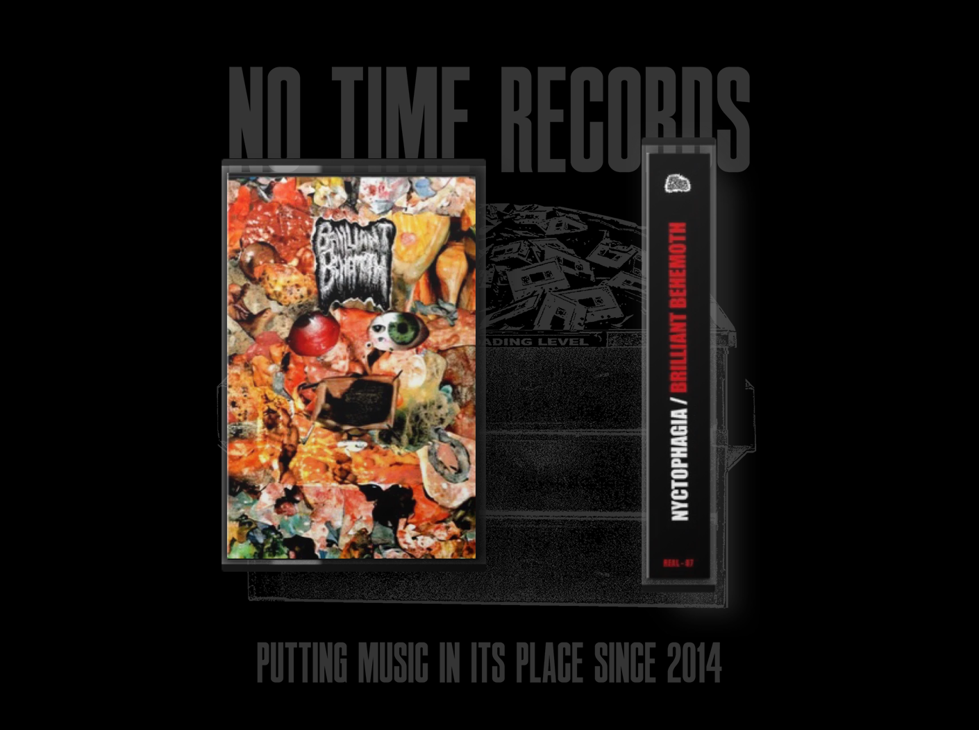 BRILLIANT BEHEMOTH / NYCTOPHAGIA - Split Cassette