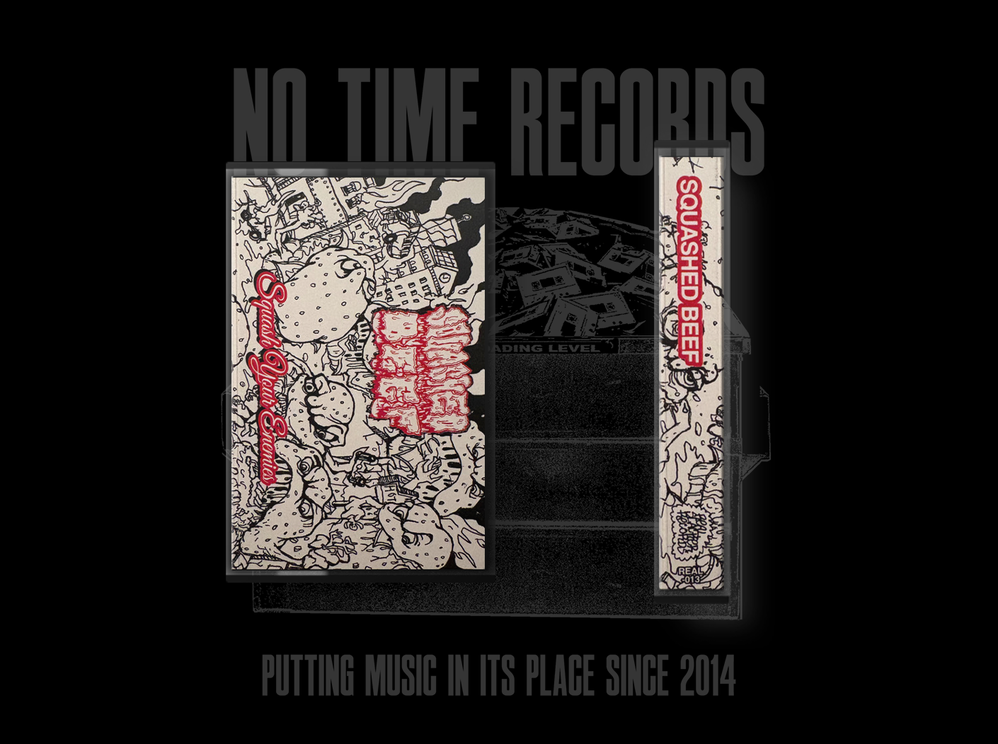 SQUASHED BEEF - SQUASH YOUR ENEMIES Cassette