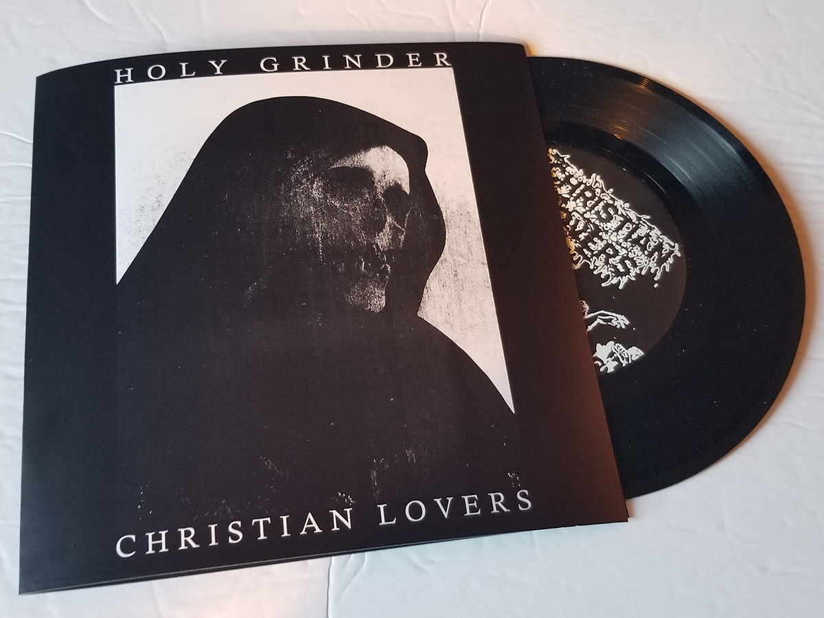 Christian Lovers / Holy Grinder - Split 7" - BLACK