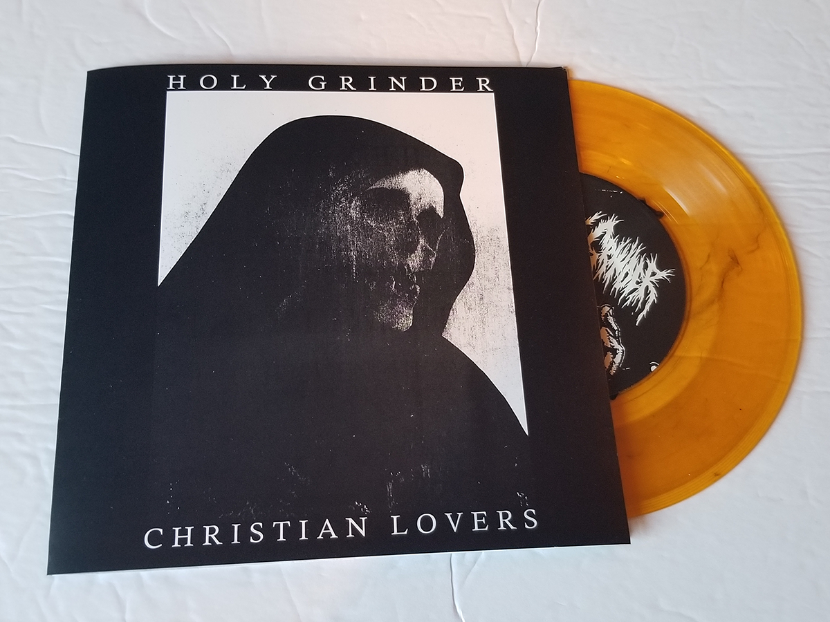 Christian Lovers / Holy Grinder - Split 7" - GOLD