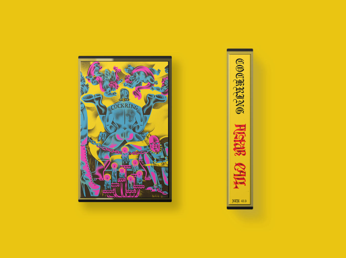 COCKRING - ALTAR CALL Cassette [YELLOW]