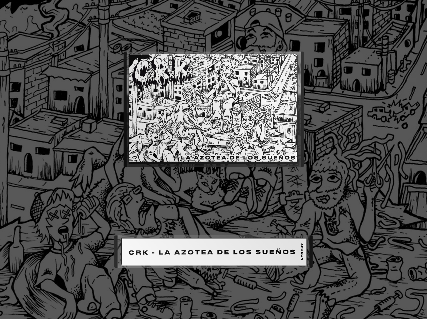 CRK - La Azotea De Los Sue​ñ​os Cassette [WHITE] - Click Image to Close