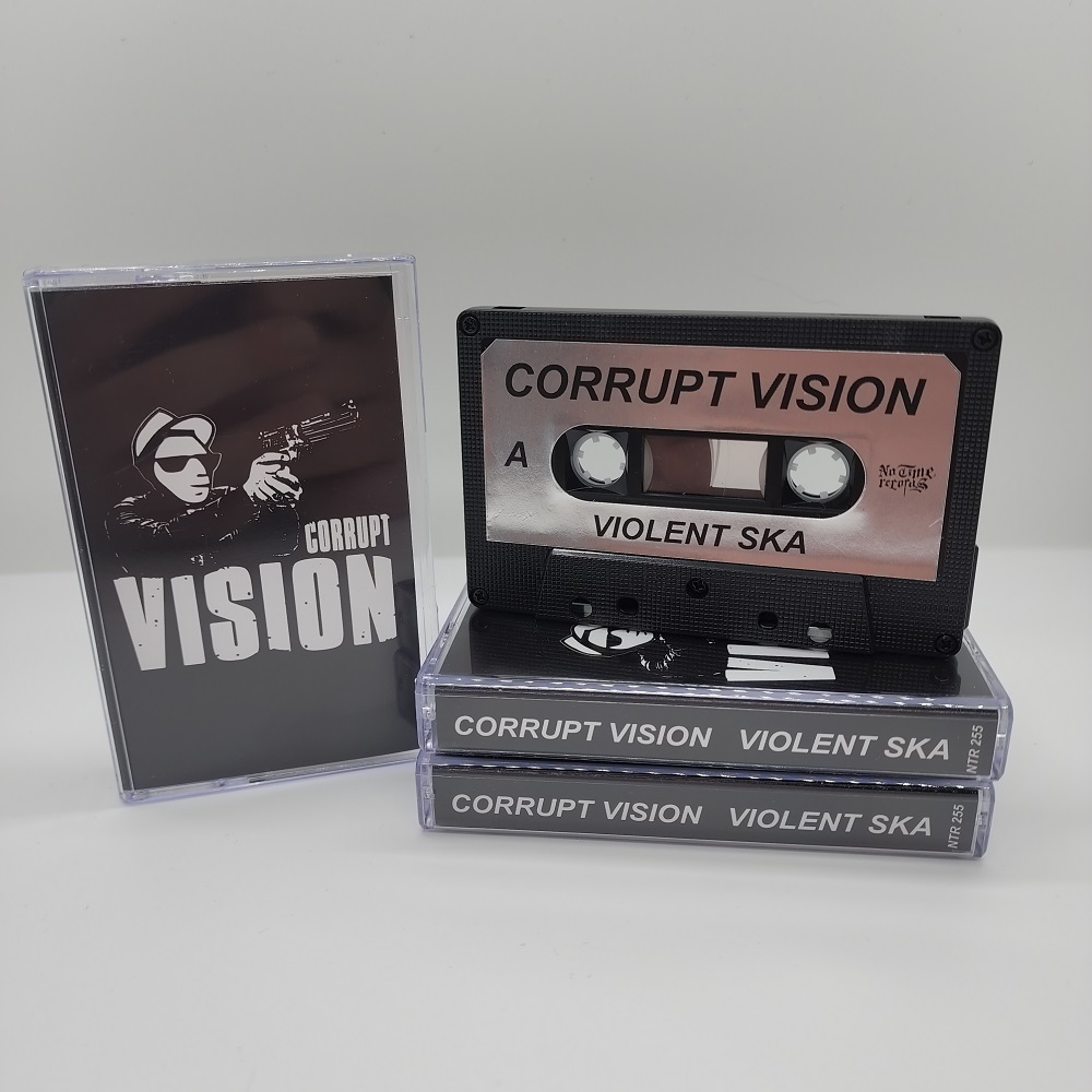 Corrupt Vision - Violent Ska Cassette - Black - Click Image to Close