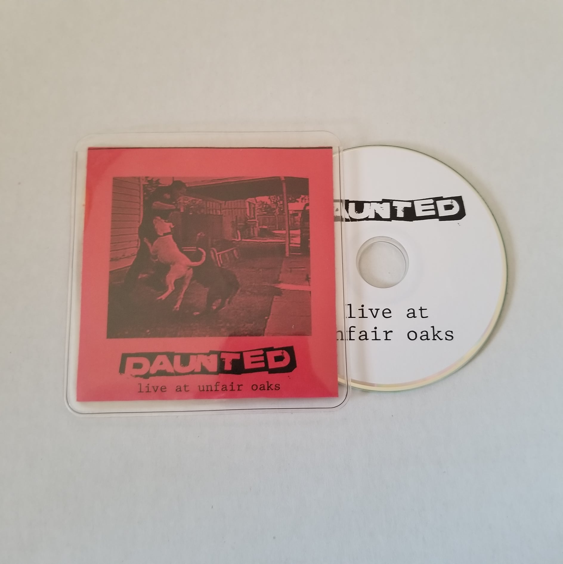 Daunted - Live at Unfair Oaks Mini CD