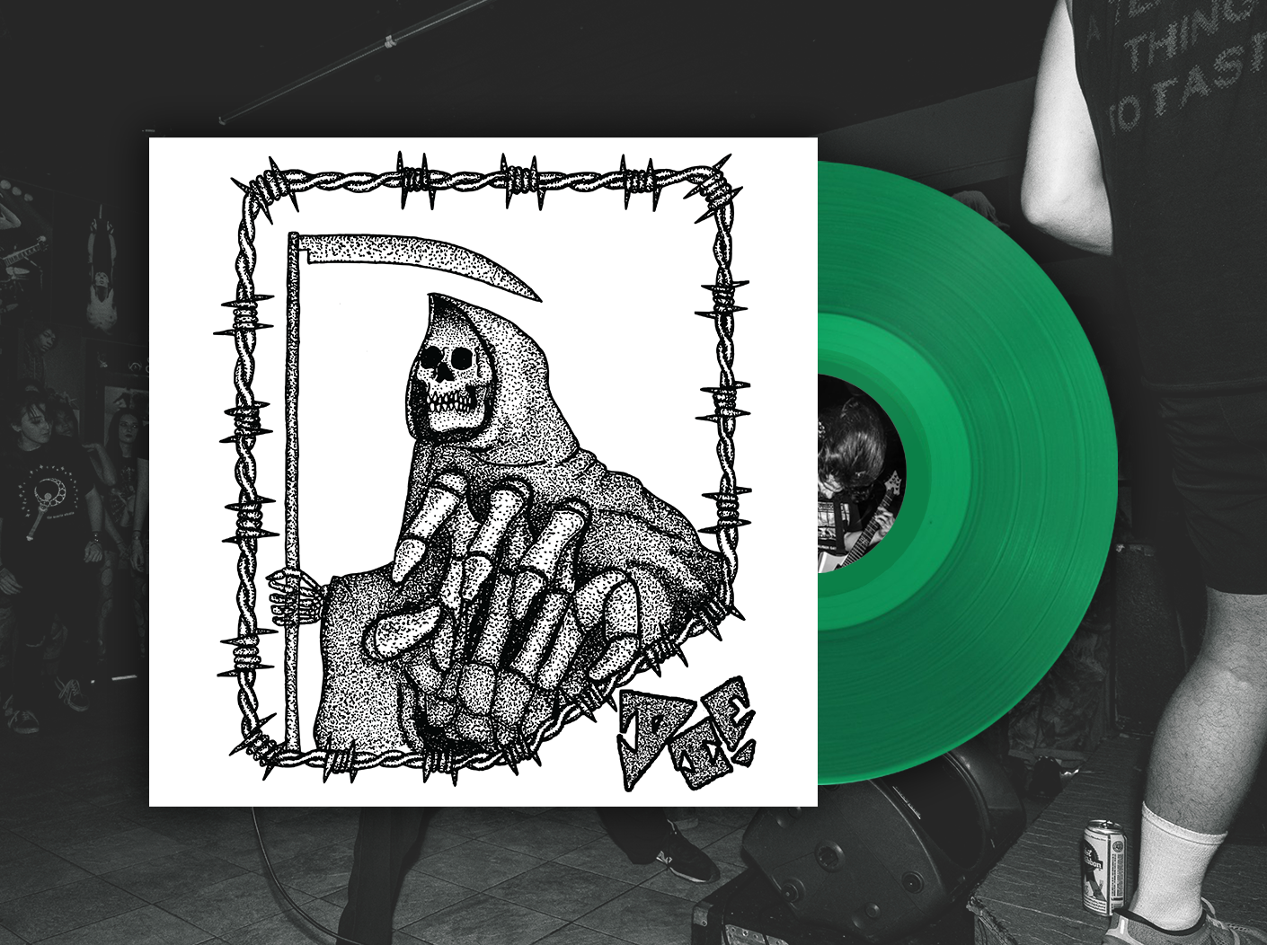 DIE. - S/T 12" [GREEN] [PRE-ORDER] - Click Image to Close