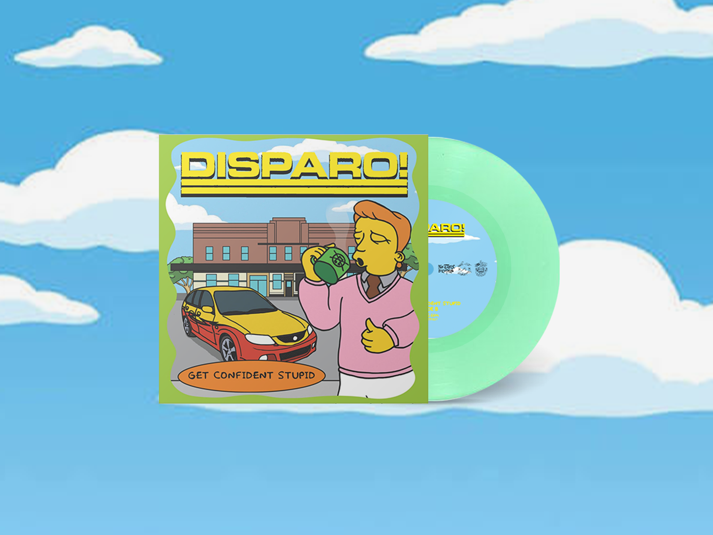Disparo! - Get Confident Stupid 7" [GLOW]