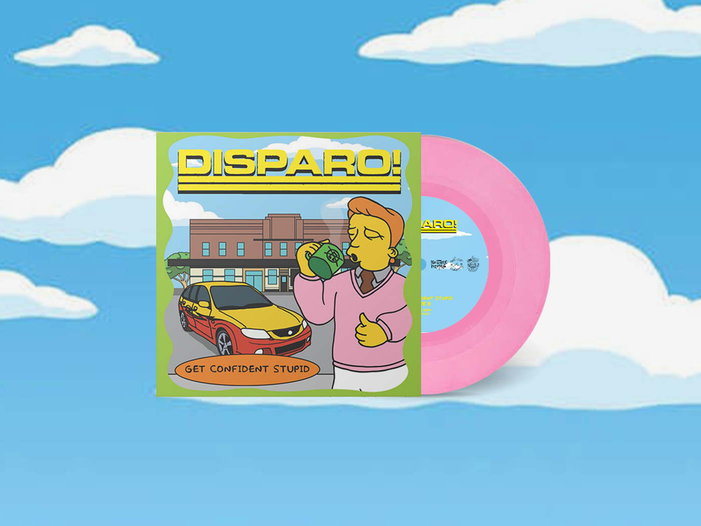 Disparo! - Get Confident Stupid 7" [PINK]