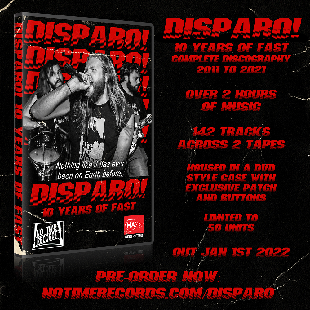 Disparo! - 10 Years of Fast - Double Cassette Set