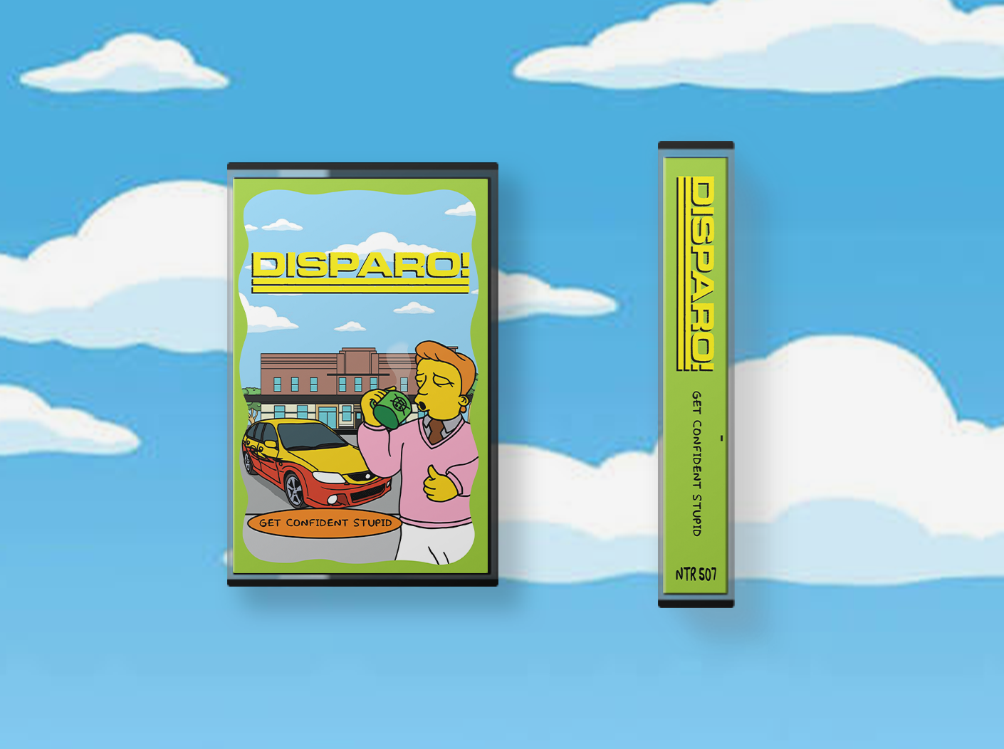 Disparo! - Get Confident Stupid Cassette [BLUE]