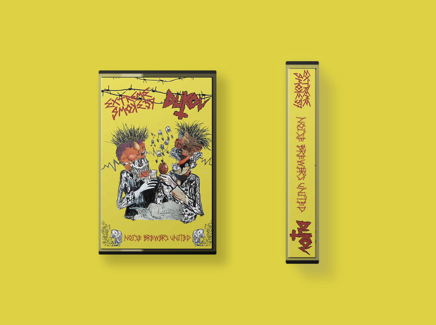 Extreme Smoke 57 / Dukov - Noise Brewers United Cassette