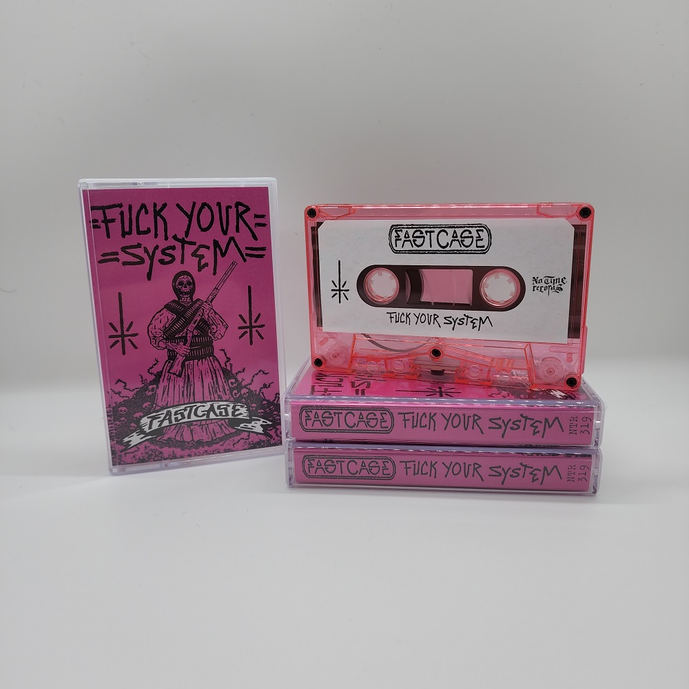 FASTCASE - Fuck Your System Cassette - Clear Pink