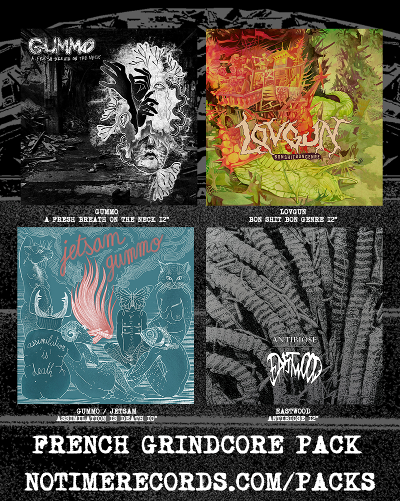 French Grindcore Vinyl Pack! (4 Records!)