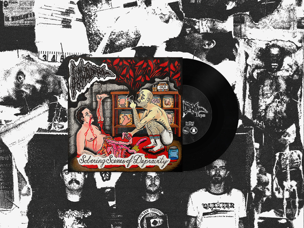 High On Formaldehyde - Sobering Scenes of Depravity 7"