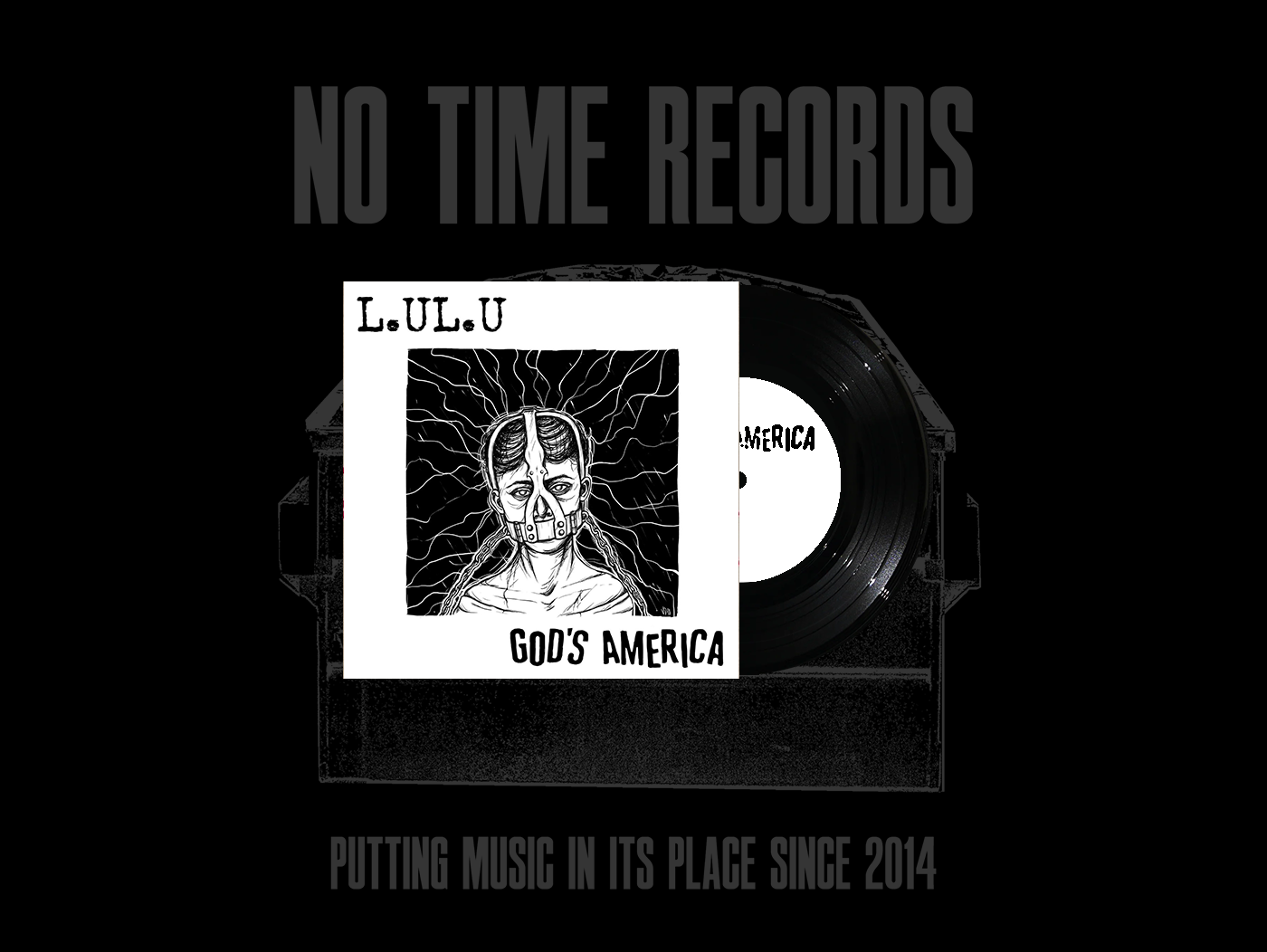 GOD'S AMERICA / L​.​UL​.​U - Split 7" - Click Image to Close