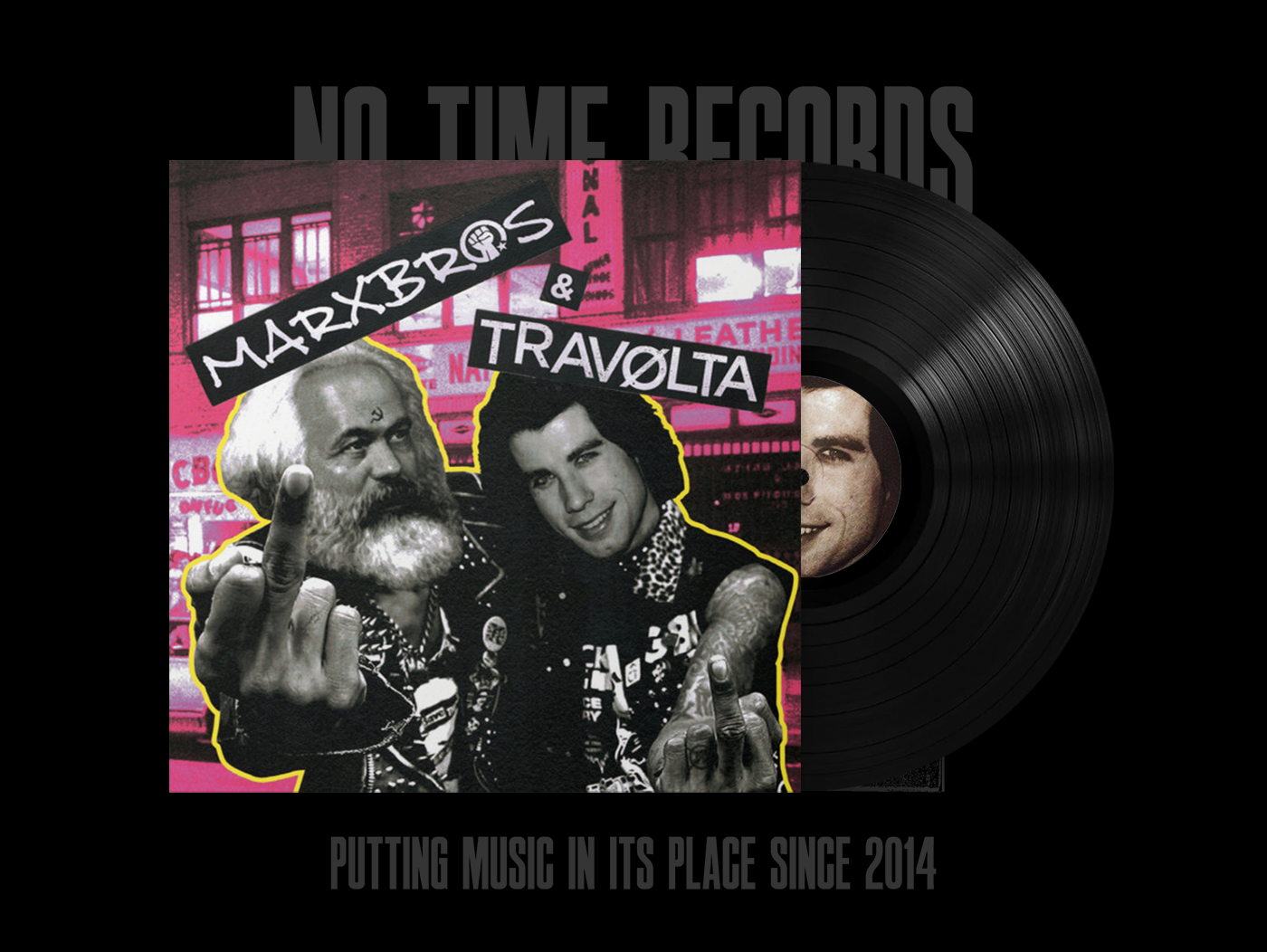 Marxbros / Travølta - Split 12"