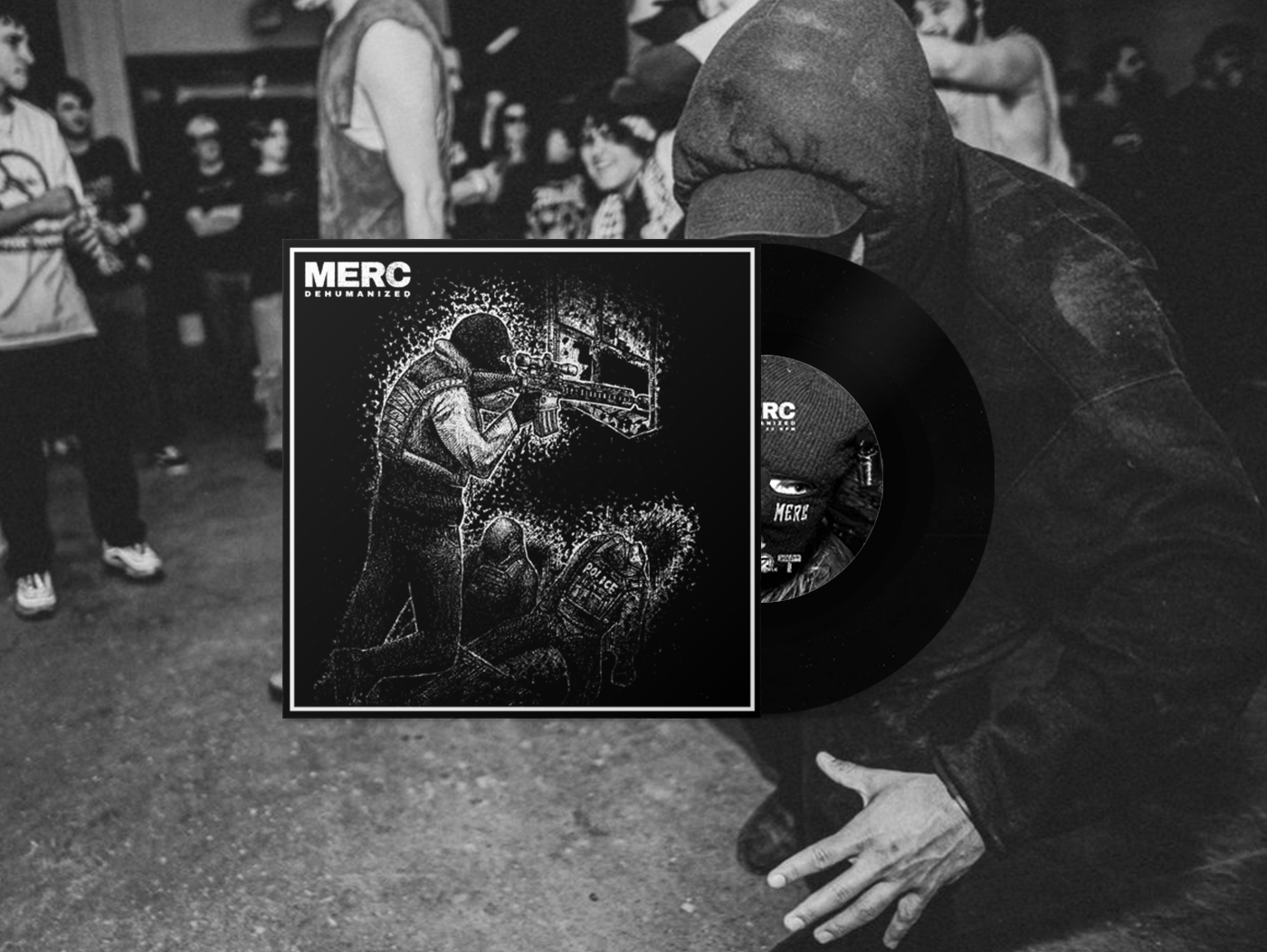 MERC - Dehumanized 7" [BLACK]