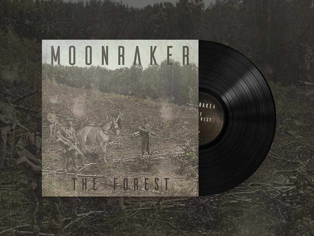 Moonraker - The Forest Vinyl 12" [BLACK] - Click Image to Close