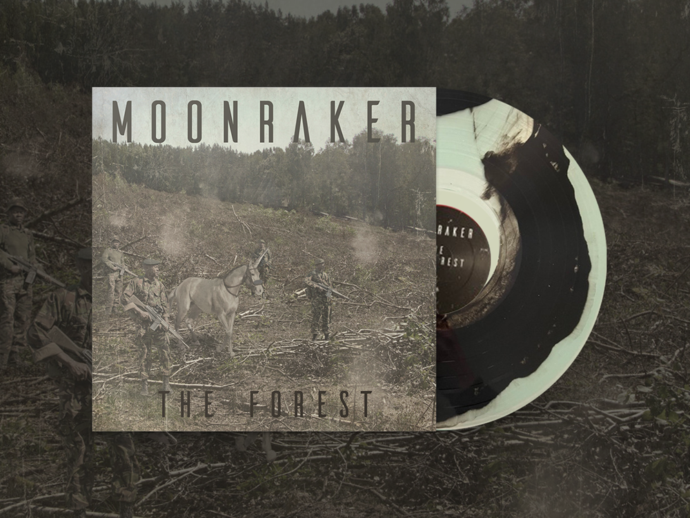 Moonraker - The Forest Vinyl 12" [MINT/BLACK] - Click Image to Close