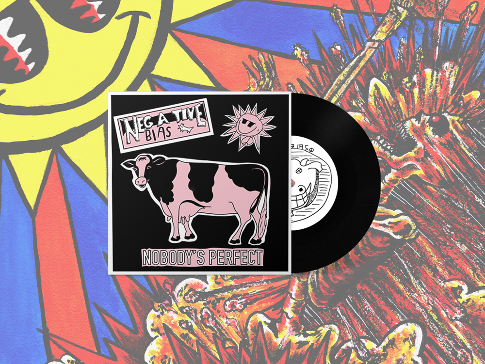 NEGATIVE BIAS - Nobody's Perfect 7" [BLACK]