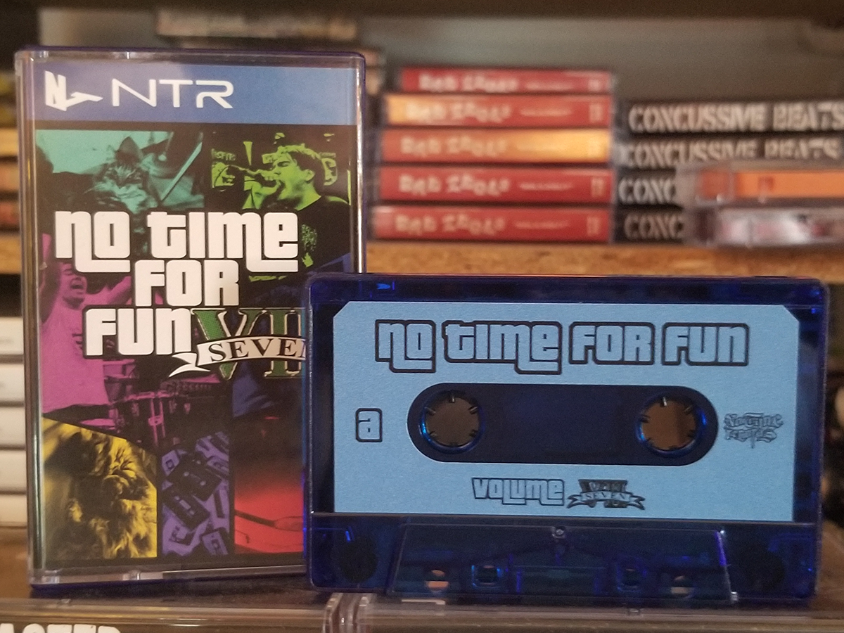 No Time For Fun Vol. 7 Cassette - BLUE